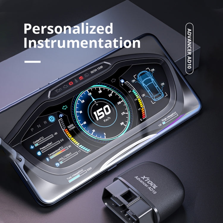 BFN  Bluetooth 5.1 Car Diagnostic Software Tester OBD2 Engine Fault Diagnosis Tester AD11 Mobile Version, BFN Car Diagnostic Tester