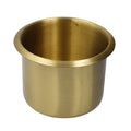 Functional Sofa RV Cup Holder Car Embedded Brass Cup Holder, 6.7x5.5cm, 9x5.5cm