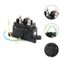For UTV / Pickup Truck / ATV Electric Winch Relay Heavy Duty Solenoid Contactor with Rocker Arm & Switch, Winch Relay with Rocker Arm & Switch