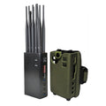 JAX-121A-10D 2G/3G/4G/WIFI/GPS/LOJACK/UHF/VHF 10 Antennas Mobile Signal Jammer, JAX-121A-10D