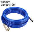 LAIZE High Pressure Flexible Polyurethane Pneumatic Tubing with Connector, 8x5mm, 10m, 8x5mm, 15m, 8x5mm, 20m, 8x5mm, 30m, 10x6.5mm, 10m, 10x6.5mm, 15m, 10x6.5mm, 20m, 10x6.5mm, 30m, 12x8mm, 10m, 12x8mm, 15m, 12x8mm, 20m, 12x8mm, 30m