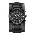 Ochstin 7227 Multifunctional Business Leather Wrist Wrist Waterproof Quartz Watch