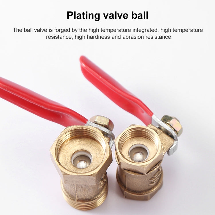 Pneumatic Hose Connector Copper Ball Valve, Inside 2-Barb 8mm, Inside 2-Barb 10mm, Inside 3-Barb 8mm, Inside and Outside 1 1/8 inch, Inside and Outside 2 1/4 inch, Inside and Outside 3 3/8 inch, Inside and Outside 4 1/2 inch, Double Inside 1 1/8 inch  ...