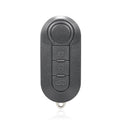 For Fiat 3 Button Folding Car Key Case Remote Control Shell SIP22, Black Switch Button, White Switch Button, Black Special Button, White Switch Trunk Button