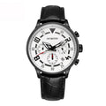 Multifunctional Quartz Men Leather Watch, Ochstin 6050B