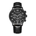 Multifunctional Quartz Men Leather Watch, Ochstin 6050E