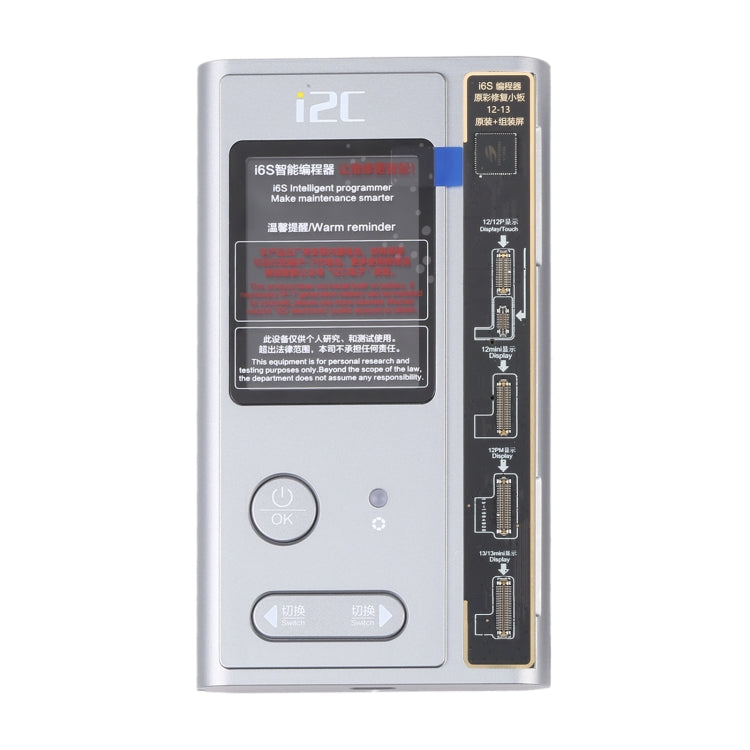 i2C i6S Intelligent Programmer with Original Color Test Board for iPhone 12-13 Series, i6S+Original Color Test Board