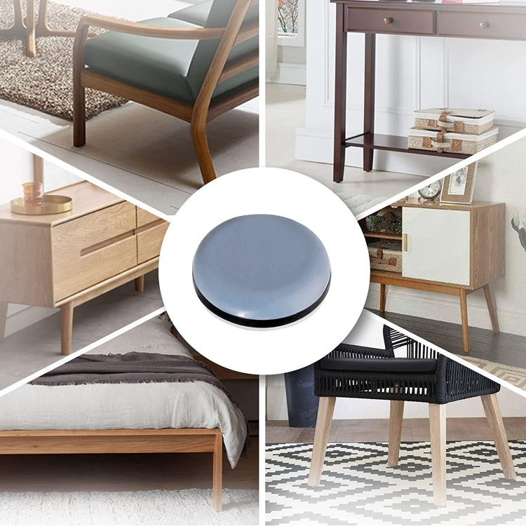 8 in 1 30mm Round Table Chairs Non-slip Foot Mat, 8 in 1 30mm
