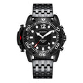 Fashion Steel Strap Multifunctional Quartz Men Watch, OCHSTIN 7249