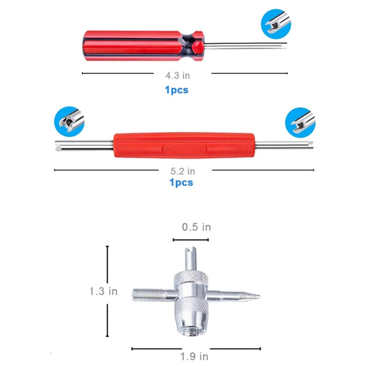 6 in 1 Tire Valve Core Removal and Installation Tool, CP-0561