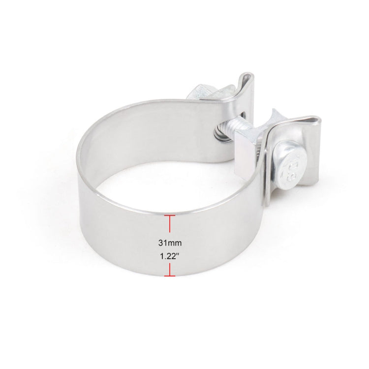 Car Turbo Exhaust Downpipe O-Band Clamp Stainless Steel 304 Flange Clamp, 2 inch O-Band Clamp, 2.25 inch O-Band Clamp, 2.5 inch O-Band Clamp, 2.75 inch O-Band Clamp, 3 inch O-Band Clamp