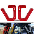 For Jeep Wrangler JK 2007-2018 Car Modification Aluminum Interior Handle, For Jeep Wrangler JK 2007-2018 (Red), For Jeep Wrangler JK 2007-2018 (Blue), For Jeep Wrangler JK 2007-2018 (Silver), For Jeep Wrangler JK 2007-2018 (Black)