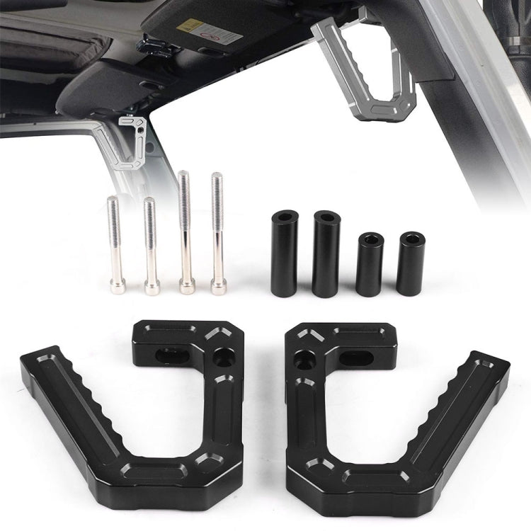 For Jeep Wrangler JK 2007-2018 Car Modification Aluminum Interior Handle, For Jeep Wrangler JK 2007-2018 (Red), For Jeep Wrangler JK 2007-2018 (Blue), For Jeep Wrangler JK 2007-2018 (Silver), For Jeep Wrangler JK 2007-2018 (Black)