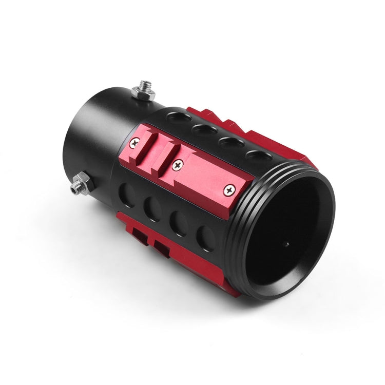 Car Modification Exhaust Pipe Tail Throat, BX101991 (Black), BX101991 (Red), BX101991 (Blue)