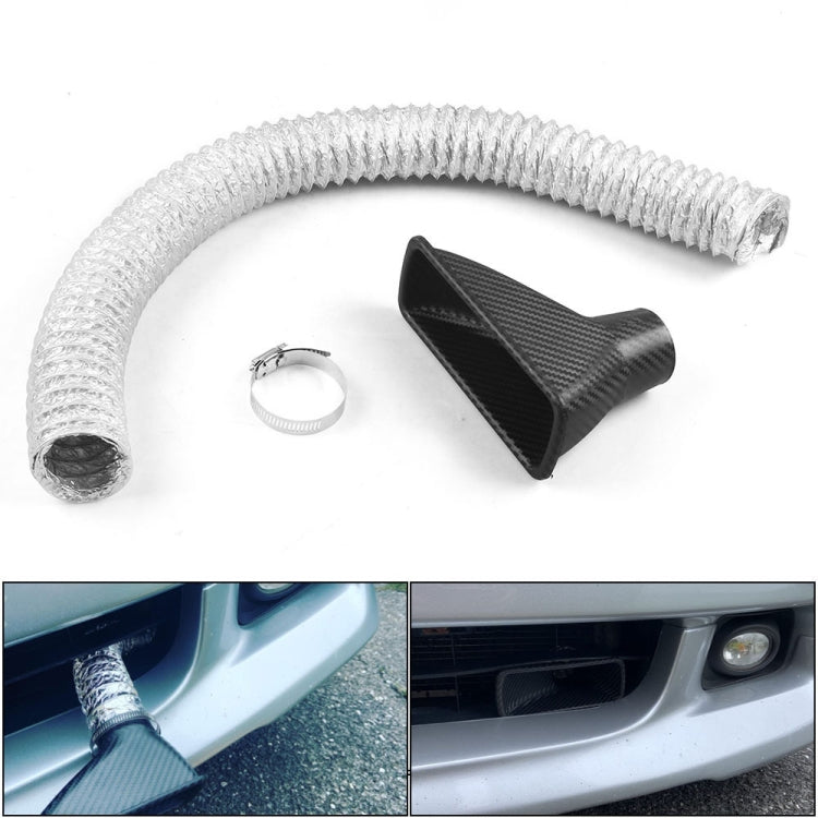 Car Modified Front Bumper Carbon Fiber Intake Pipe, BX102299-2