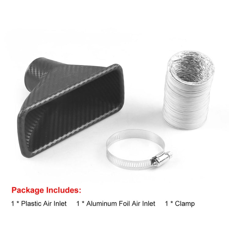 Car Modified Front Bumper Carbon Fiber Intake Pipe, BX102299-2