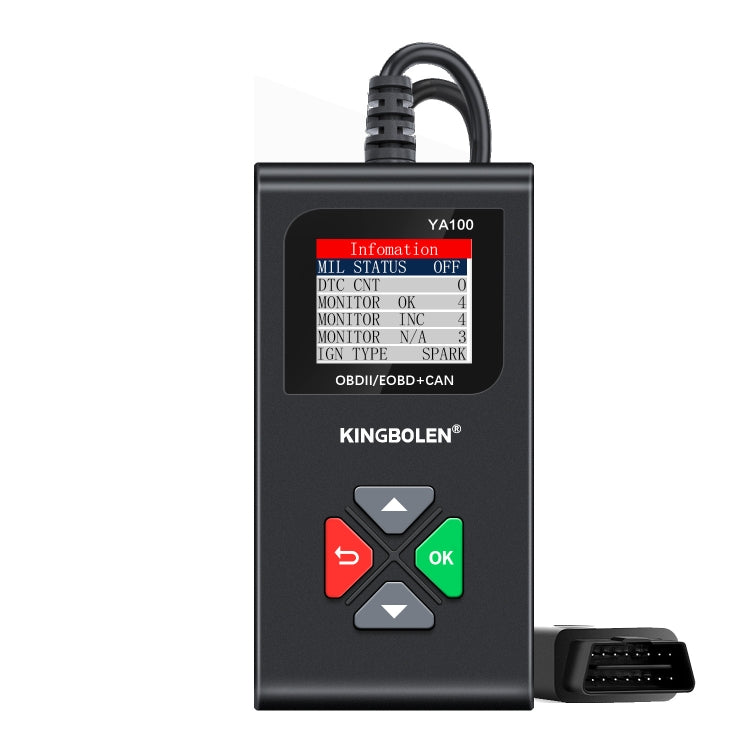 KINGBOLEN YA100 OBD2 Car Engine Fault Diagnosis Tool, YA100