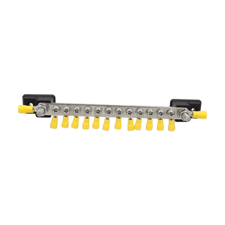 CP-3051 150A 12-48V RV Yacht 12-way Busbar with 14pcs Terminals, CP-3051