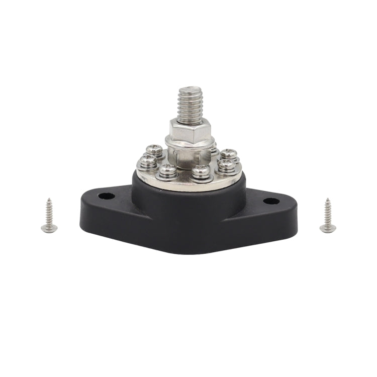 3/8 inch M10 RV Yacht 8-way Terminal Stud with 2 M5x20 Screws, CP-3060-01, CP-3060-02