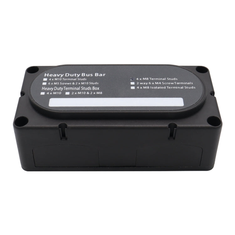 CP-3089-01 300A 48V 4-way M8 Terminal Busbar, CP-3089-01, CP-3089-02
