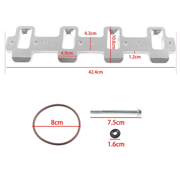 LS Rectangular Port Intake Manifold Adapter 551316 LSA LSX LS3 Manifold, EM-1021-S