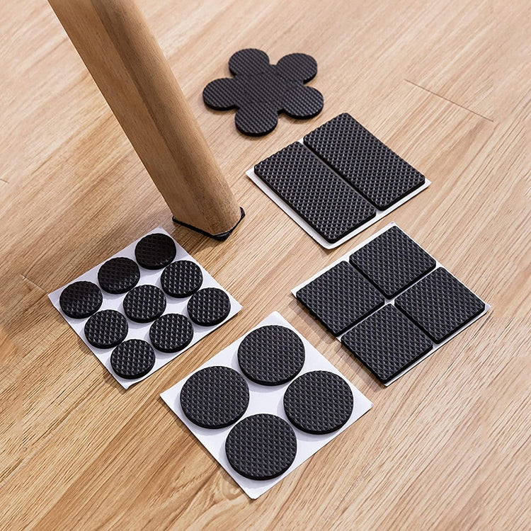 95 in 1 EVA Self Adhesive Anti Slip Furniture Leg Pads Set, 93PCS/Set