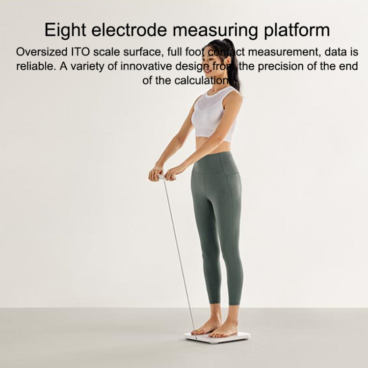 Original Xiaomi Mijia S800 Eight Electrode Body Fat Scale WiFi Bluetooth APP Support, Eight Electrode