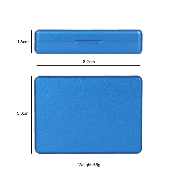 Aluminum Alloy Dust-proof Cigarette Case, Capacity:20 pcs, For IQOS Series