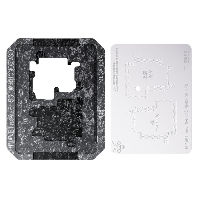 Qianli Mega-idea Multi-functional Middle Frame Positioning BGA Reballing Platform, For Huawei Mate 40 Pro, For Asus ROG Phone 6 Pro / 6, For Xiaomi 12 Pro, For Huawei Nova 6 5G / Honor V30, For Huawei P30 Pro, For Huawei P40 Pro, For Huawei P40 Pro+   ...