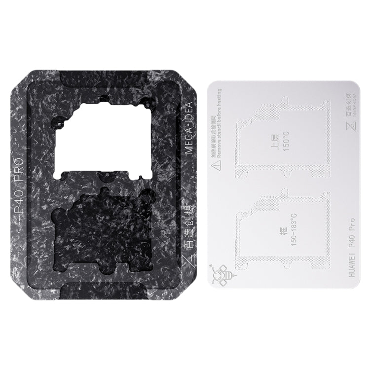 Qianli Mega-idea Multi-functional Middle Frame Positioning BGA Reballing Platform, For Huawei Mate 40 Pro, For Asus ROG Phone 6 Pro / 6, For Xiaomi 12 Pro, For Huawei Nova 6 5G / Honor V30, For Huawei P30 Pro, For Huawei P40 Pro, For Huawei P40 Pro+   ...