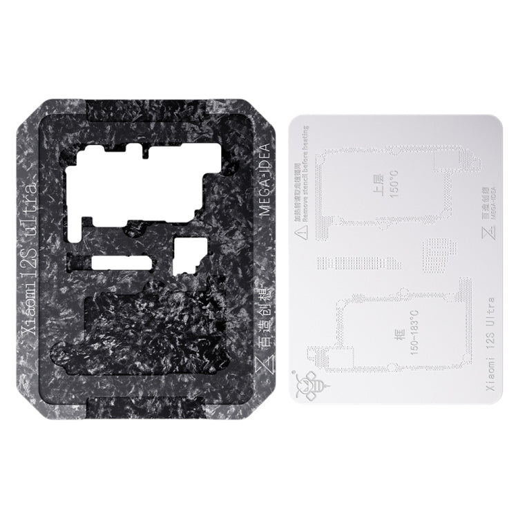 Qianli Mega-idea Multi-functional Middle Frame Positioning BGA Reballing Platform, For Huawei Mate 40 Pro, For Asus ROG Phone 6 Pro / 6, For Xiaomi 12 Pro, For Huawei Nova 6 5G / Honor V30, For Huawei P30 Pro, For Huawei P40 Pro, For Huawei P40 Pro+   ...