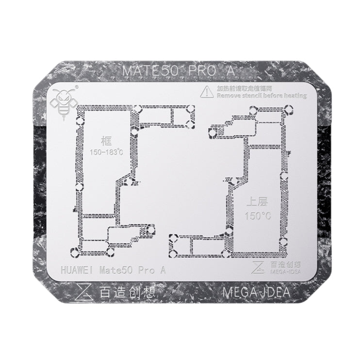 Qianli Mega-idea Multi-functional Middle Frame Positioning BGA Reballing Platform, For Huawei Mate 40 Pro, For Asus ROG Phone 6 Pro / 6, For Xiaomi 12 Pro, For Huawei Nova 6 5G / Honor V30, For Huawei P30 Pro, For Huawei P40 Pro, For Huawei P40 Pro+   ...