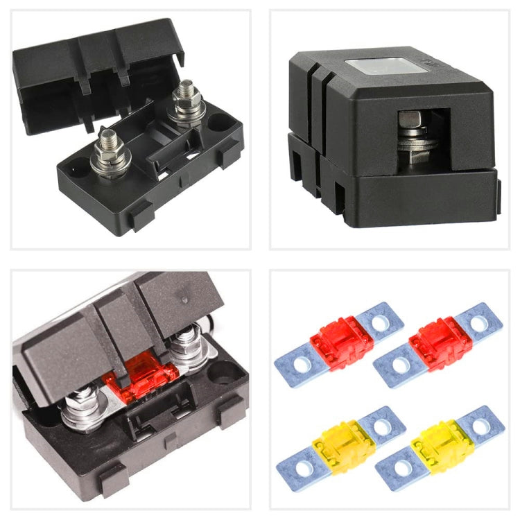 6 in 1 ANS Car Fuse Holder Fuse Box, 40A & 50A & 60A, 60A & 80A & 100A