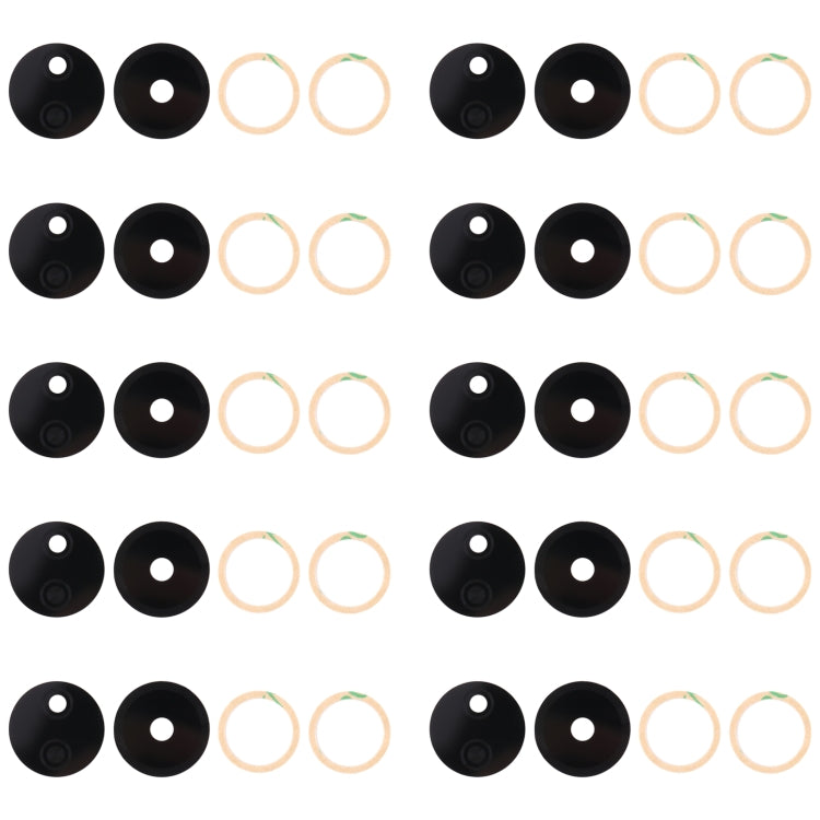 10pcs Back Camera Lens, For Xiaomi Redmi K50i, For Xiaomi Redmi Note 11T Pro, For Xiaomi Redmi Note 11T Pro+, For Xiaomi Poco X4 GT, For Infinix Note 11 Pro x697, For Tecno Camon 17 CG6, For Tecno Camon 19, For Tecno Camon 17 Pro CG8, For vivo Y16     ...
