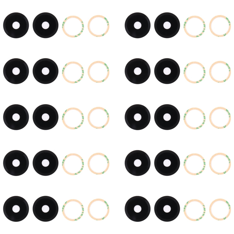 10pcs Back Camera Lens, For Xiaomi Redmi K50i, For Xiaomi Redmi Note 11T Pro, For Xiaomi Redmi Note 11T Pro+, For Xiaomi Poco X4 GT, For Infinix Note 11 Pro x697, For Tecno Camon 17 CG6, For Tecno Camon 19, For Tecno Camon 17 Pro CG8, For vivo Y16     ...