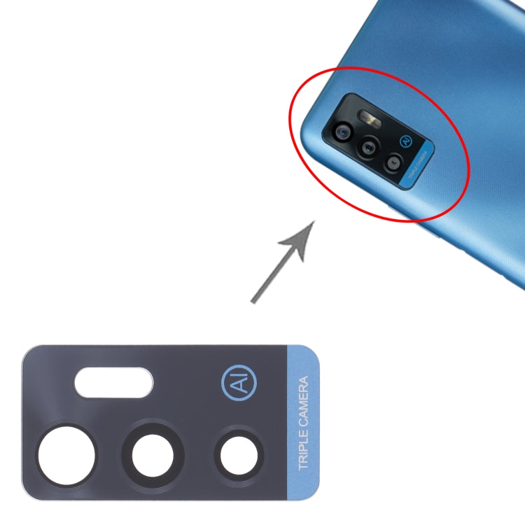Back Camera Lens, For ZTE Axon 20 4G / 20 5G, For ZTE Blade A71 A7030, For ZTE Axon 30 Pro 5G A2022, For ZTE Axon 30 Ultra 5G A2022P, For ZTE S30 Pro A2122H, For ZTE Blade V30 9030