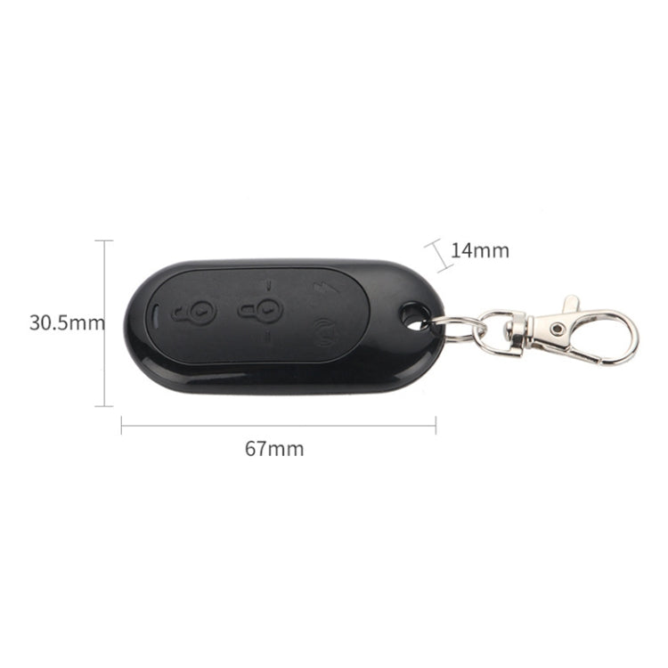 2pcs For Yadea Four-button Anti-theft Alarm Wireless Key Remote Control, 315MHz Copy Code, 433MHz Copy Code