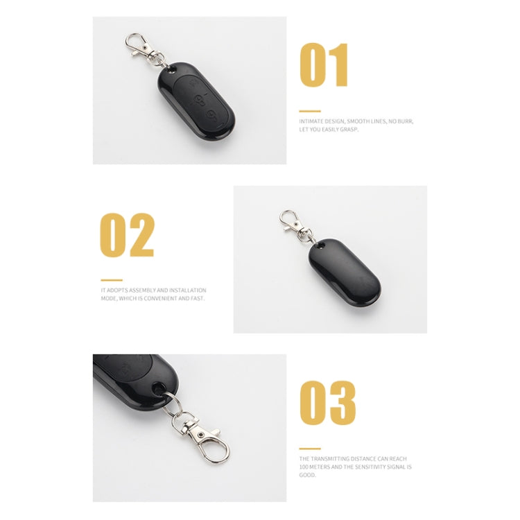 2pcs For Yadea Four-button Anti-theft Alarm Wireless Key Remote Control, 315MHz Copy Code, 433MHz Copy Code