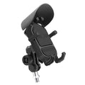 WUPP ZH-1848A1 Motorcycle Shock Absorption Riding Phone Navigation Holder, M8 Ball Joint, M10 Ball Joint