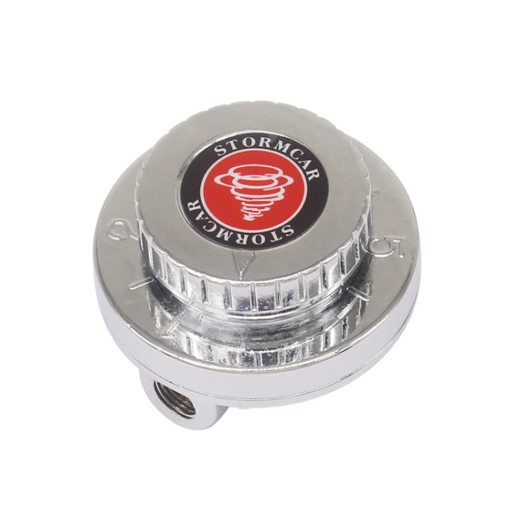 Car 8mm & 10mm Manual Adjustable 1-5psi Fuel Pressure Regulator Valve