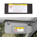 For Peugeot 308 2010-2022 Left-hand Drive Car Sun Visor Makeup Mirror Cover 98177070, For Peugeot 308 2010-2022 (Black), For Peugeot 308 2010-2022 (Dark Beige), For Peugeot 308 2010-2022 (Light Beige), For Peugeot 308 2010-2022 (Grey)                  ...