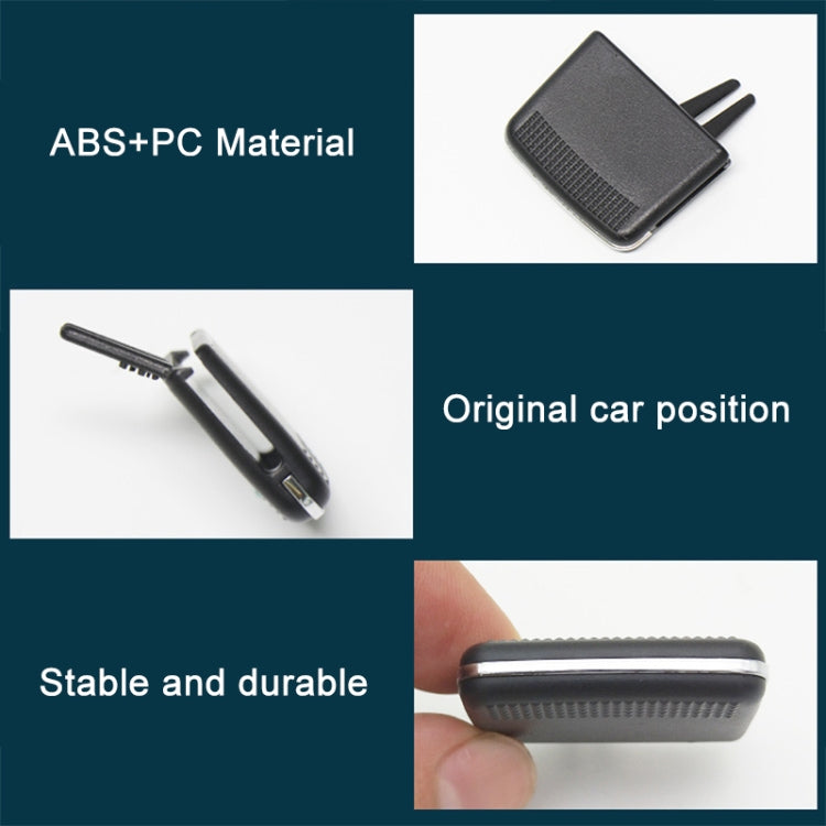 For Kia Sorento Left Driving Car Air Conditioning Air Outlet Paddle, Left L Middle, Left Side L, Right R Middle, Right Side R