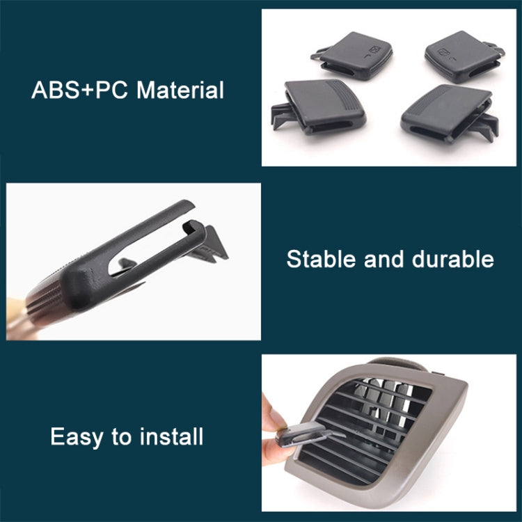 For Hyundai Reina / Ruiyi Left Driving Car Air Conditioning Air Outlet Paddle, L Middle, Left Side L, R Middle, Right Side R