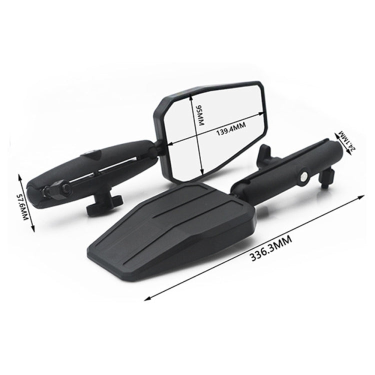SF-174 Off-Road Motorcycle Foldable Rearview Mirror, SF-174