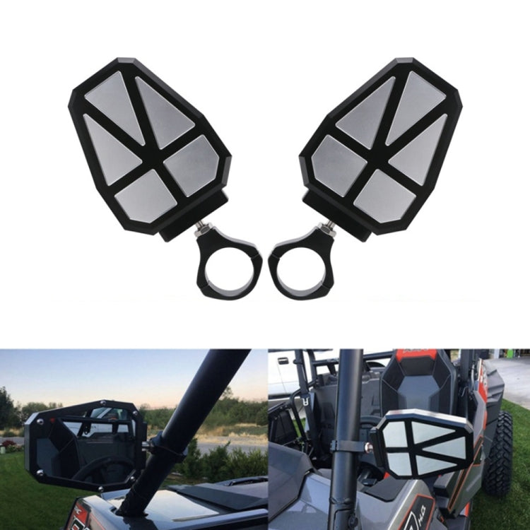 UTV-11 ATV / UTV Offroad Vehicle Rearview Mirror Side Mirror, 1.75-2 inch Universal