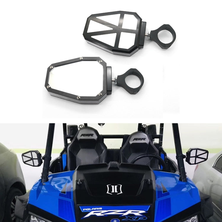 UTV-11 ATV / UTV Offroad Vehicle Rearview Mirror Side Mirror, 1.75-2 inch Universal