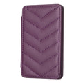 BFK02 Wave Pattern Card Bag Mobile Phone Back Sticker