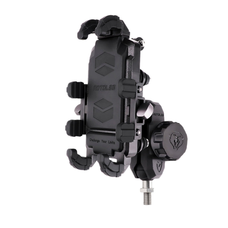 MOTOSLG Crab Motorcycle Phone Clamp Bracket, U-Type Headbar Mount with Anti-theft Lock, U-Type Headbar Mount, O-Type Rear Mirror Mount with Anti-theft Lock, O-Type Rear Mirror Mount, L-Type Rear Mirror Mount with Anti-theft Lock, L-Type Rear Mirror Mou...