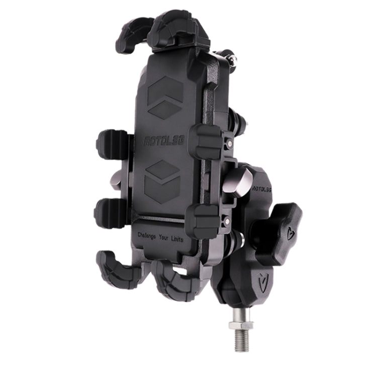 MOTOSLG Crab Motorcycle Phone Clamp Bracket, U-Type Headbar Mount with Anti-theft Lock, U-Type Headbar Mount, O-Type Rear Mirror Mount with Anti-theft Lock, O-Type Rear Mirror Mount, L-Type Rear Mirror Mount with Anti-theft Lock, L-Type Rear Mirror Mou...