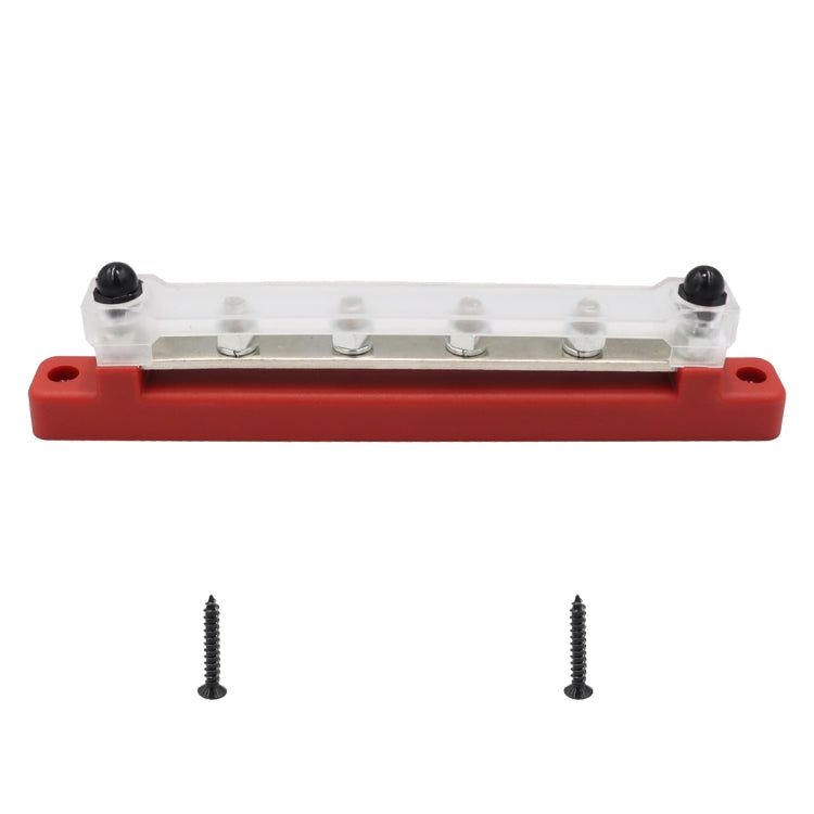 150A 48V RV Yacht Car Single-row 4-way Terminal Busbar, CP-3121-01, CP-3121-02